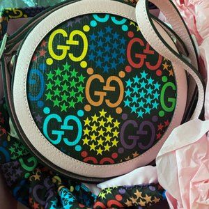 Gucci GG Psychedelic Round Shoulder Bag